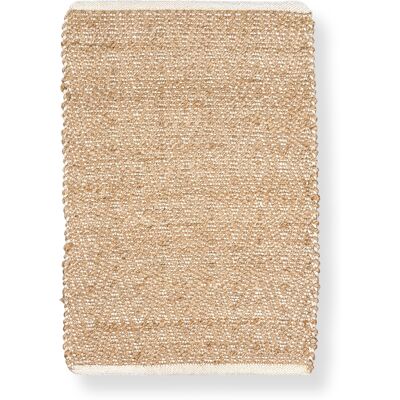 Nordstrand Home Jute teppe - Naturfarge - Stort gulvteppe - 140x200 cm - Nordstrand Home Jute teppe - Naturfarge - Stort gulvteppe - 140x200 cm -