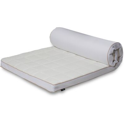 Borg Living Toppmadrass - 90x200 cm 8 cm høy - NASA Memory-skum - - Ergonomisk toppmadrass Borg Living Toppmadrass - 90x200 cm 8 cm høy - NASA Memory-skum - - Ergonomisk toppmadrass