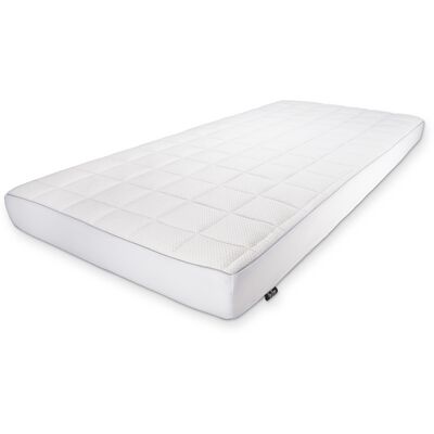 By Borg Baby madrass 60x120 - Høyde 12 cm - Barne madrass - Skummadrass med trykkavlastende memoryskum - Premium By Borg Baby madrass 60x120 - Høyde 12 cm - Barne madrass - Skummadrass med trykkavlastende memoryskum - Premium