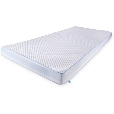 SLEEP TECH Kjølende madrass 70x200 - Høyde 12 cm - Skummadrass med kjølende memoryskum - 7 soner - by Borg SLEEP TECH Kjølende madrass 70x200 - Høyde 12 cm - Skummadrass med kjølende memoryskum - 7 soner - by Borg