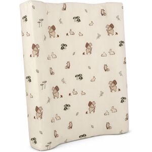 Nordstrand Home Puslepute - Vannavvisende trekk - Sandfarget med skogens dyr Nordstrand Home Puslepute - Vannavvisende trekk - Sandfarget med skogens dyr