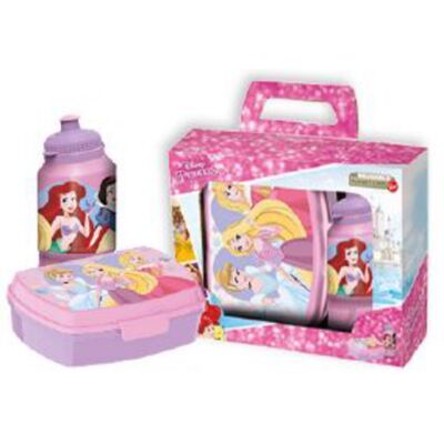 Licens Disney prinsesse matbokssett - Matboks og drikkeflaske til barn Licens Disney prinsesse matbokssett - Matboks og drikkeflaske til barn