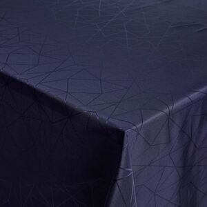 Nordstrand Home Bordduk - 140x220 cm - Jacquardduk med geometrisk mønster i mørkeblått - Eksklusiv festduk Nordstrand Home Bordduk - 140x220 cm - Jacquardduk med geometrisk mønster i mørkeblått - Eksklusiv festduk