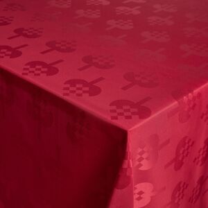 Nordstrand Home Rødt Hjerte Jacquard Bordduk - Juledekorasjon Nordstrand Home Rødt Hjerte Jacquard Bordduk - Juledekorasjon