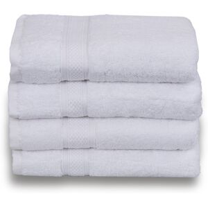 Borg Living Egyptisk Bomull 50x100cm - Hvit Håndkle Borg Living Egyptisk Bomull 50x100cm - Hvit Håndkle
