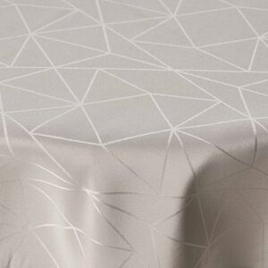 Nordstrand Home Rund Jacquard Bordduk - Sandfarget - 230cm Nordstrand Home Rund Jacquard Bordduk - Sandfarget - 230cm