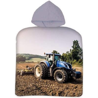 Licens Traktor Blå 50x100 - Badekåpe Licens Traktor Blå 50x100 - Badekåpe