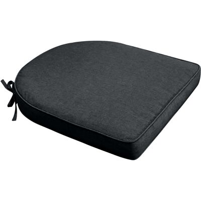 Sittepute til hagestol - 48x49 cm - 6 cm tykk - Antrasittgrå hagepute - Nordstrand home Sittepute til hagestol - 48x49 cm - 6 cm tykk - Antrasittgrå hagepute - Nordstrand home