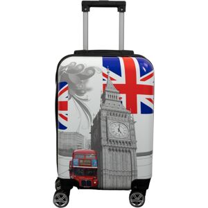 Borg Living Kabin koffert - Hardcase lettvekt koffert - Trolley med motiv - City of London Borg Living Kabin koffert - Hardcase lettvekt koffert - Trolley med motiv - City of London