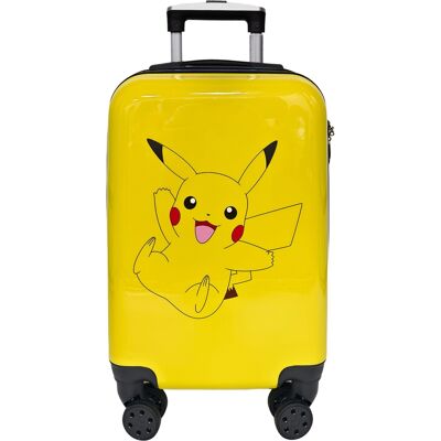 Pokémon Pikachu hardcase barnekoffert - Gul - 54x32x20 cm Pokémon Pikachu hardcase barnekoffert - Gul - 54x32x20 cm