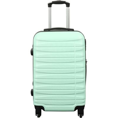 Borg Living Kabinkoffert - Hardcase lettvekt koffert - Pastellgrønn tilbud koffert Borg Living Kabinkoffert - Hardcase lettvekt koffert - Pastellgrønn tilbud koffert
