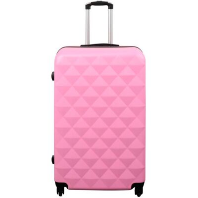 Borg Living Stor koffert - Diamantrosa - Hardcase koffert - Rimelig og smart reisekoffert Borg Living Stor koffert - Diamantrosa - Hardcase koffert - Rimelig og smart reisekoffert