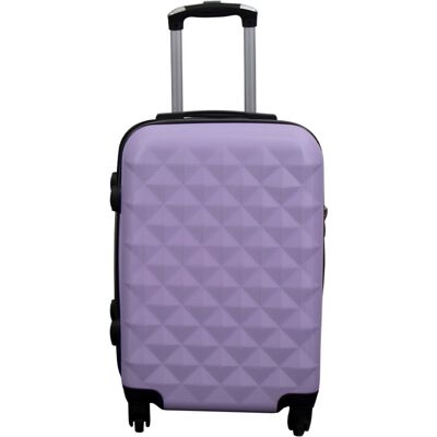 Borg Living Kabinkoffert - Hardcase lettvekt koffert - Str. liten - Diamant lilla Borg Living Kabinkoffert - Hardcase lettvekt koffert - Str. liten - Diamant lilla