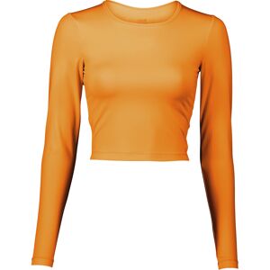 Casall Crop Long Sleeve Dame Sunset Yellow 40