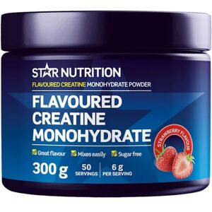 Star Nutrition Flavoured Creatine, 300 G, Strawberry