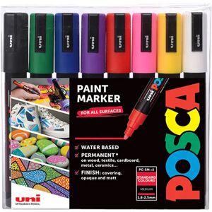 Posca Pc-5m Medium, Standard 8-Pakk