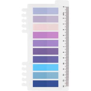 Ordinate Sticky Notes Full Color Tabs, Mystic Purple