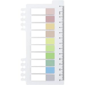 Ordinate Sticky Notes Half Color Tabs