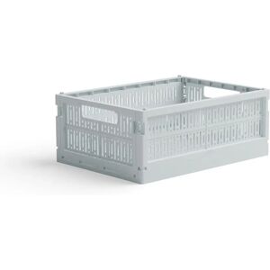 Made Crate Midi Foldekasse, Ice Cube Blue