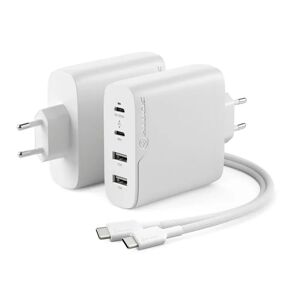 Alogic Rapid Power 4 Port 100w Gan Lader -Ink 2m Usb-C Kabel