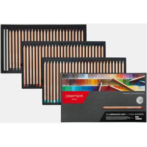 Caran D'Ache Luminance 6901® Fargeblyant, 76-Sett