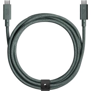 Native Union Belt Cable Pro 240w (Usb-C To Usb-C), Slate Green