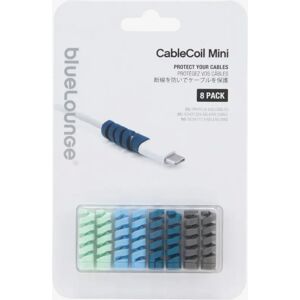 Bluelounge Cablecoil Mini, 8-Pakk, Ombre Blue