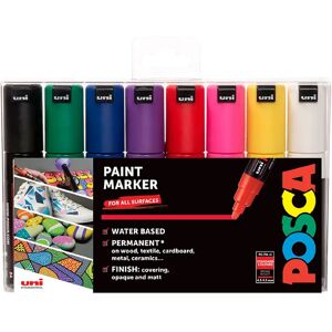 Posca Pc-7m, Standard 8-Pakk