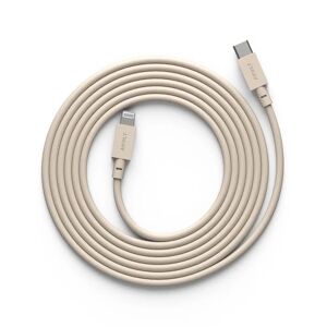 Avolt Cable 1 Ladekabel (Usb-C Til Lightning), 2m, Nomand Sand