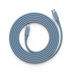 Avolt Cable 1 Ladekabel (Usb-C Til Lightning), 2m, Shark Blue