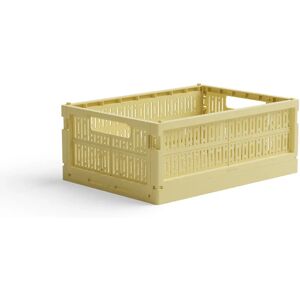 Made Crate Midi Foldekasse, Lemon Cream