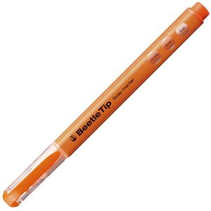 Kokuyo Beetletip 3-Way Highlighter, Orange