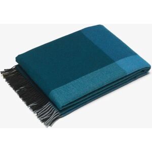 Vitra Colour Block Blankets Ullteppe, Black-Blue