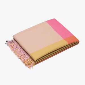Vitra Colour Block Blankets Ullteppe, Pink-Beige