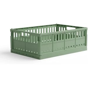 Made Crate Maxi Foldekasse, Green Bean Green