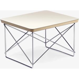 Vitra Occasional Table Ltr Chrome / White