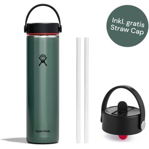 Hydro Flask Lightweight Wide Mouth Trail Series™ + Gratis Straw Cap, 710 Ml (24oz), Serpetine