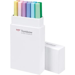 Tombow Abt Dual Brush 12p-2 Pastel (Sett Med 12 Farger)