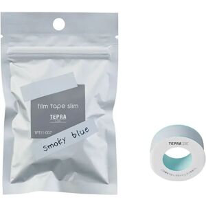 King Jim Tepra Lite Film Tape Slim, Single Color, Smoky Blue