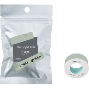 King Jim Tepra Lite Film Tape Slim, Single Color, Smoky Green