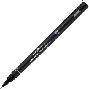 Uni Pin Fineliner Black, 0.03 Mm