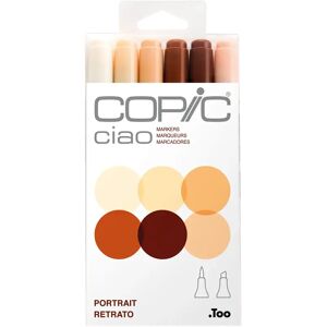 Copic Marker Ciao Portrait, 6-Sett