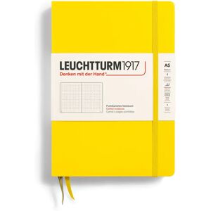 Leuchtturm1917 Notebook Dotted, A5 (Hardcover), Lemon