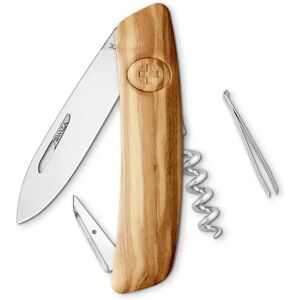 Swiza D01 Pocket Knife Wood, Olive