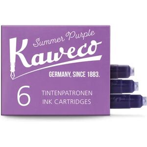 Kaweco Fountain Pen Blekkpatroner (6-Pakk), Summer Purple