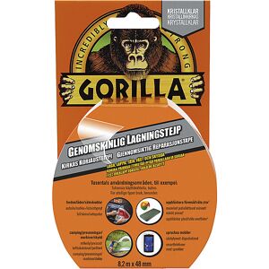 Gorilla Gorilla Tape Clear Clear 8m x48mm