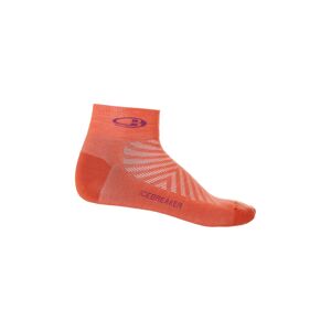 Icebreaker Men Run+ Ultralight Mini Vibrant Earth/Go Berry L (44,5-46,5)