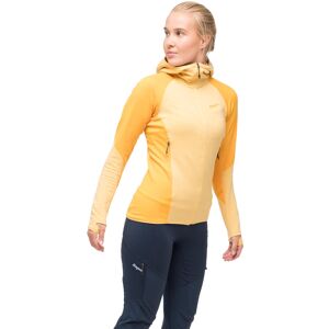 Bergans Of Norway Tind Merino Hood Jacket Women Buttercup Yellow/Marigold Yell S