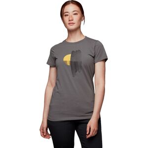 Black Diamond W Luminary Ss Tee Steel Grey M