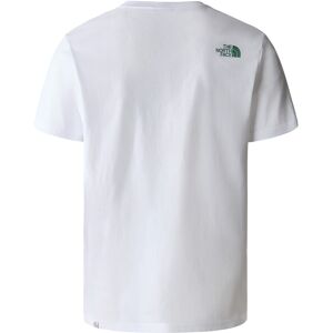 The North Face Berkeley California Tee Tnfwht/Dpgrsgrnhrlrgplaid XL